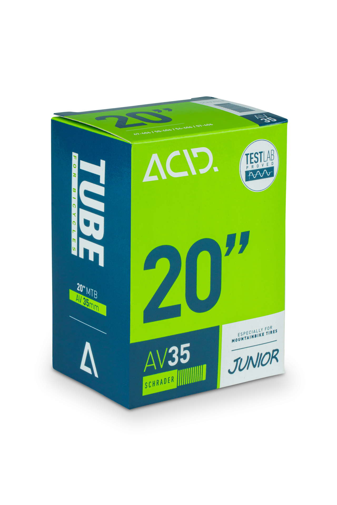 Tube Acid 20 Junior/MTB AV35MM (93552, black, 20")