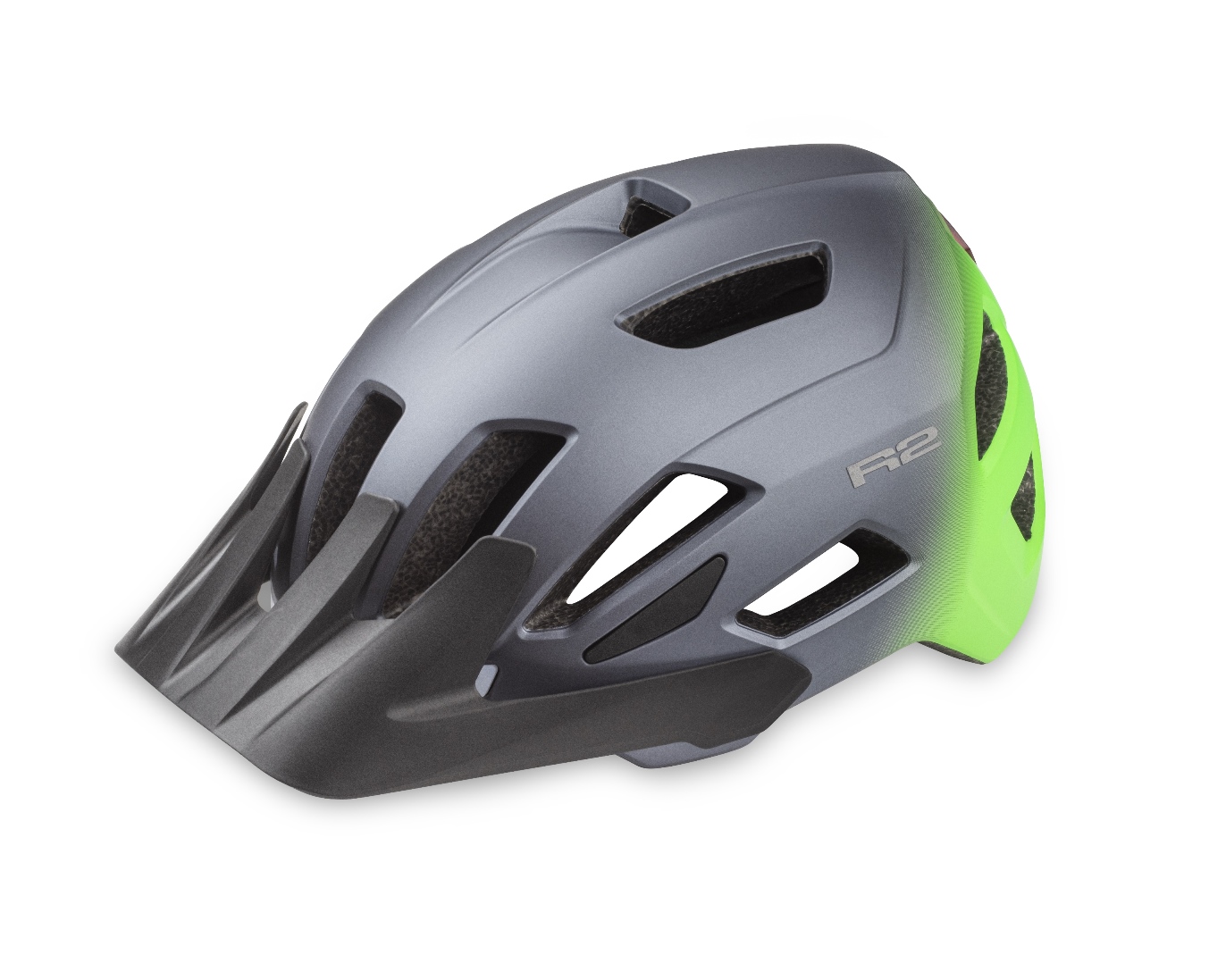 Helmet R2 Moonlight (ATH38B/M, grey/green, M)
