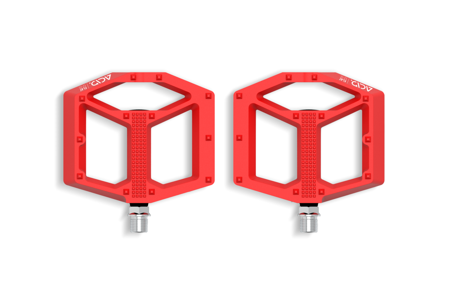 Pedals Cube Acid Flat C2-CC (93267, red)