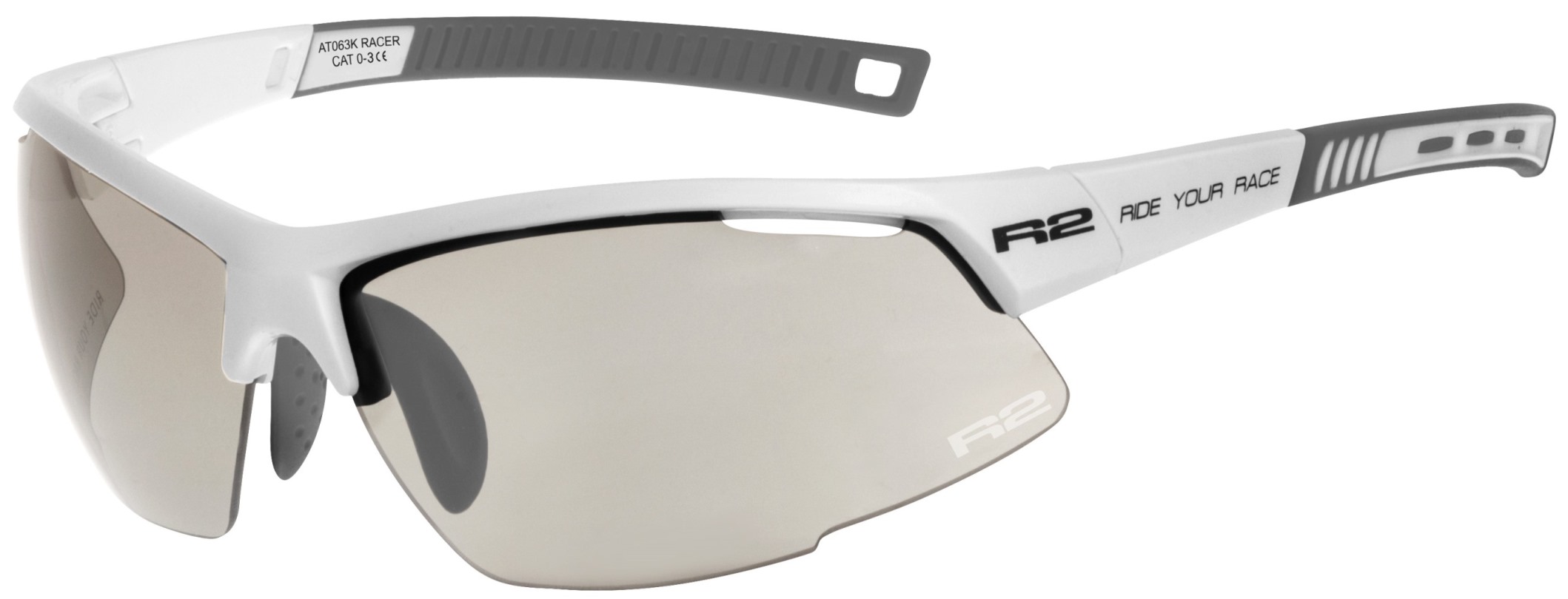 Sunglasses R2 Racer (AT063K, white)