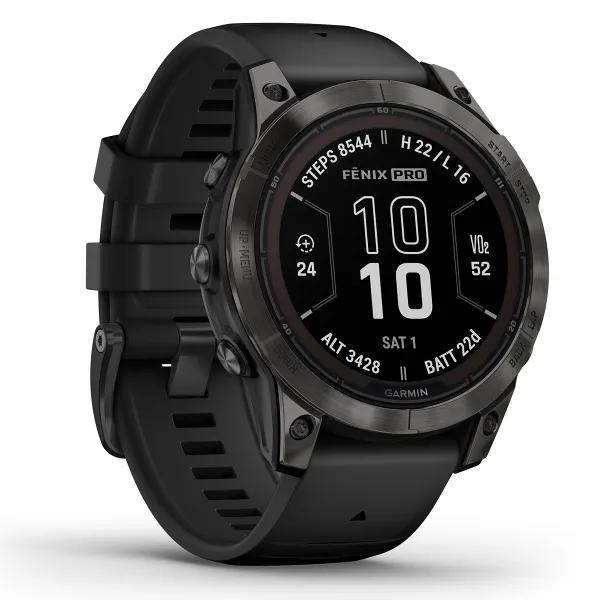 Smartwatch Garmin Fenix 7 Pro Sapphire Solar (010-02777-11, black)