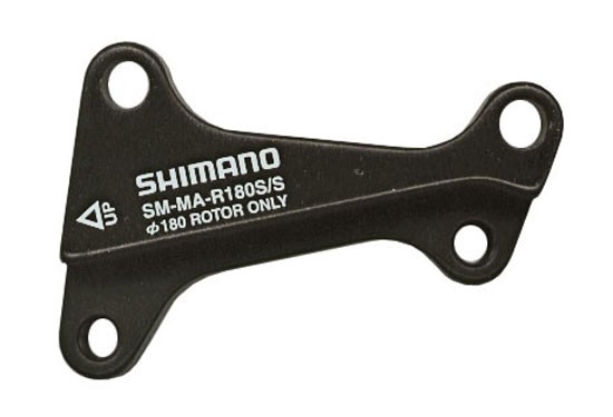 Disc Brake Mount Adapter Shimano SM-MA-R180 (ISMMAR180SSA, black)