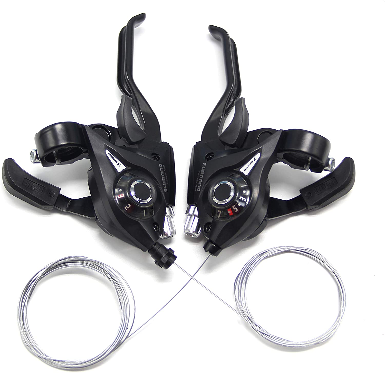 Shifter Shimano EF500 Set (Shimano,  black, 3*8sp)