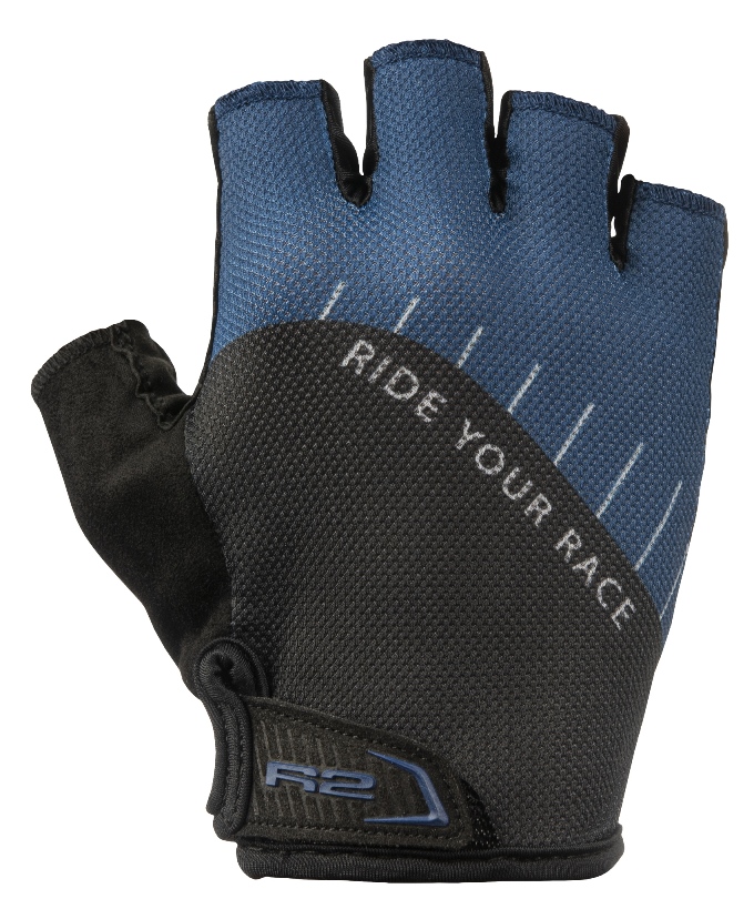 Gloves R2 Vouk (ATR19W, black/azure, S)