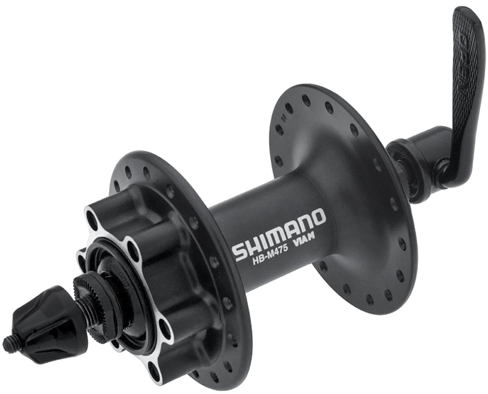 Front Hub Shimano HB-M475 (EHBM475BL5, black, 32h/133 mm)