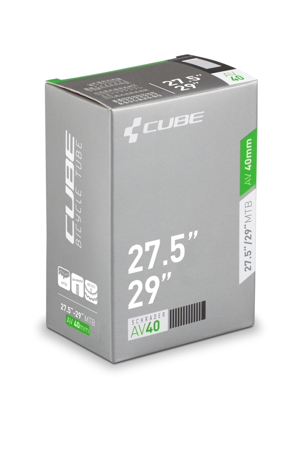 Tube Cube 27,5/29 MTB AV 40MM (13543, Cube, black, 27.5*1.7-2.25)