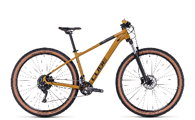 Velosiped Cube Aim EX (601460, caramel/black, XS) Velosiped Cube Aim EX (601460, caramel/black, XS)