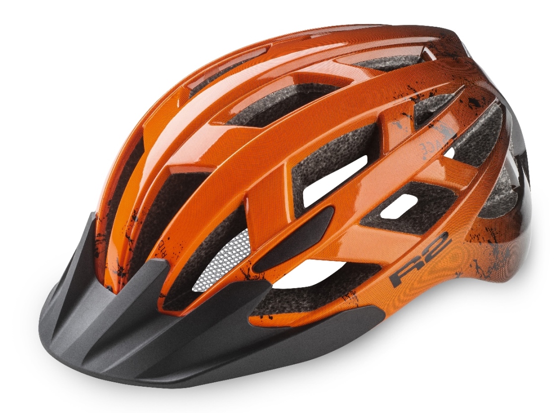 Helmet R2 Lumen Junior (ATH20Q, orange, S)