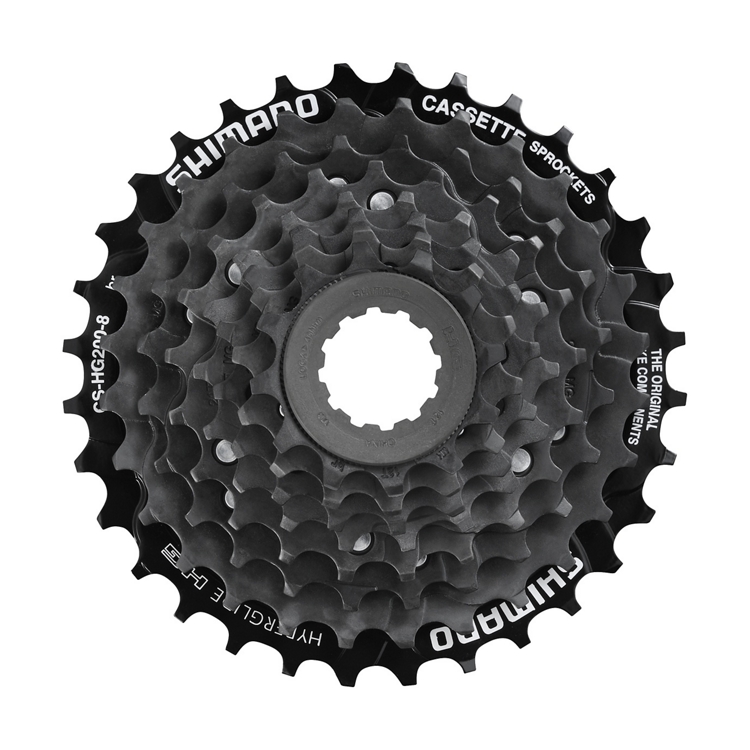 Cassette Shimano HG200-8 (ECSHG2008232T, black, 8sp)