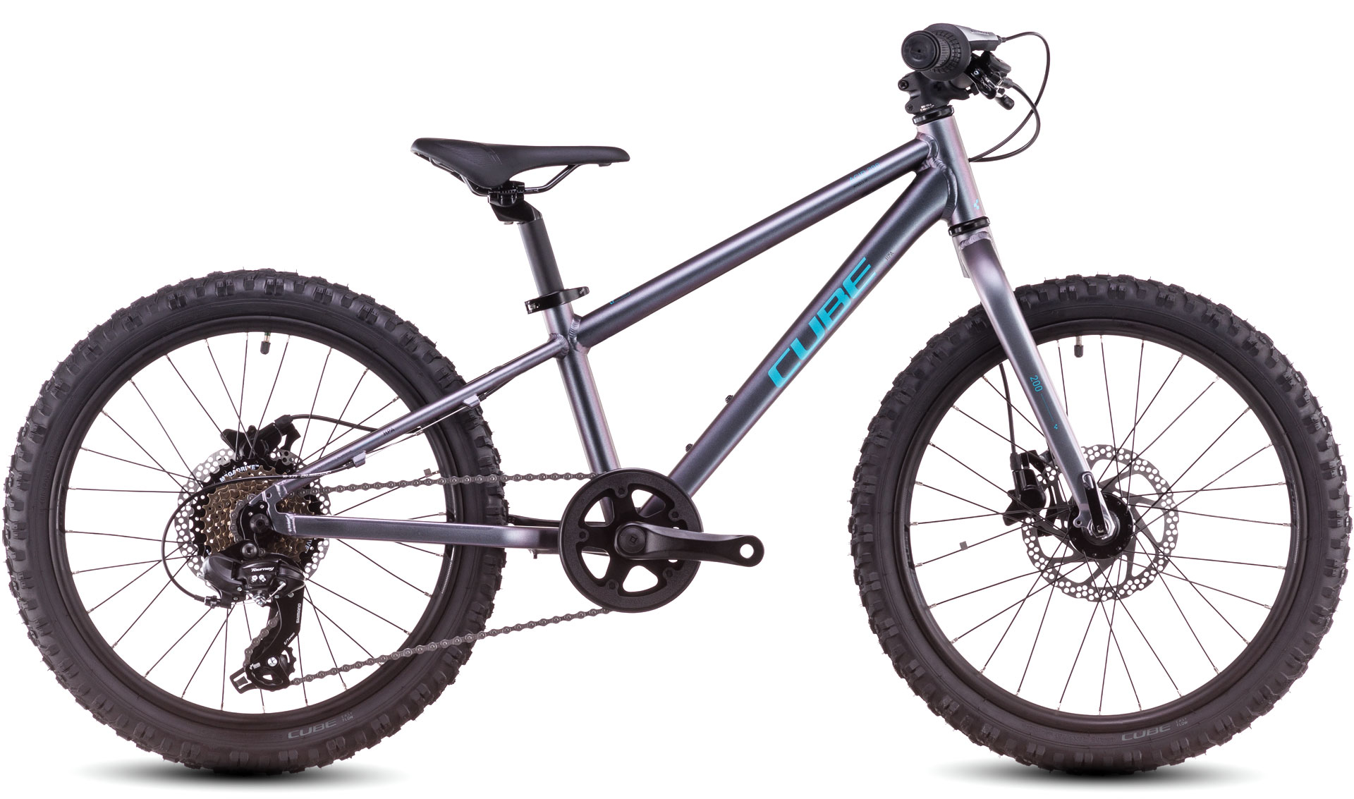 Velosiped Cube Acid 200 Disc (851320, galactic/cyan)