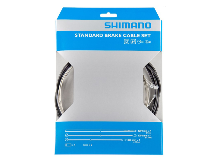 Brake Cable Set Shimano (Y80098022, silver)