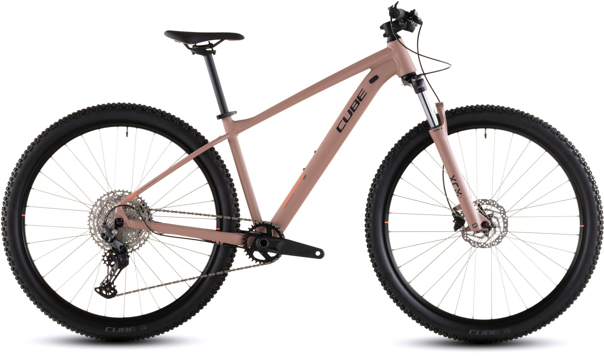 Velosiped Cube Aim SLX (141220, blushrose/black, M)