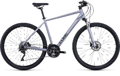 Velosiped Cube Nature EXC (645200, polarsilver/black, M)