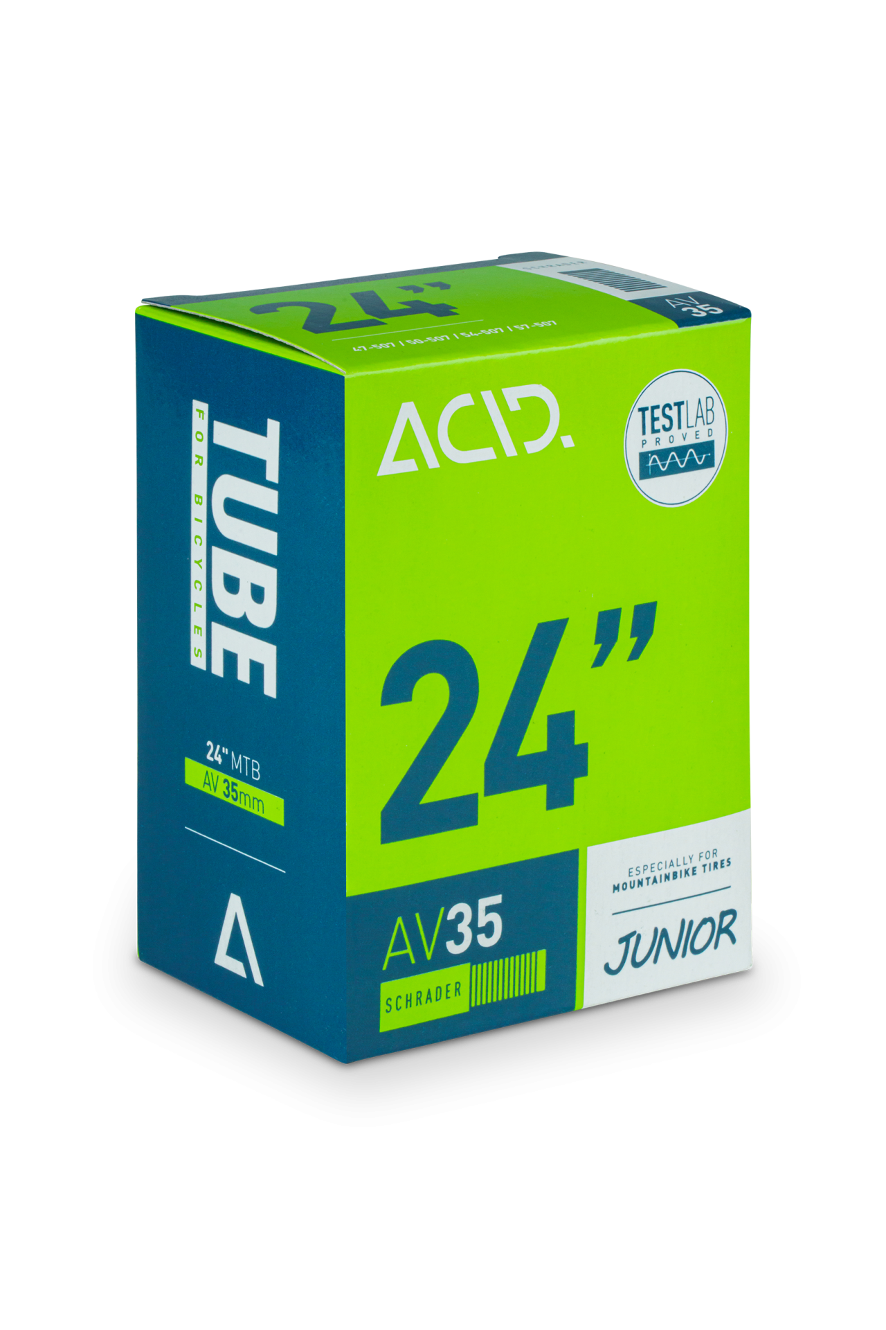 Tube Acid 24 Junior/MTB AV35MM (93553, black, 24")