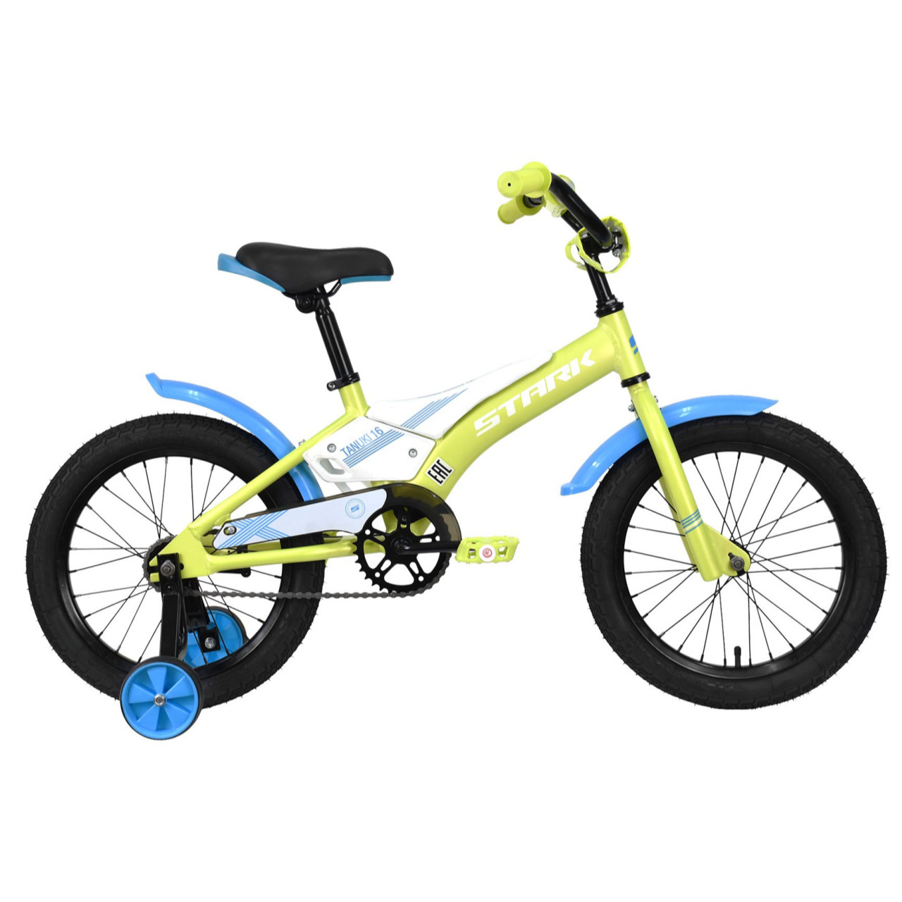 Velosiped Stark Tanuki 16 (HQ-0010240, green/blue/white, 16")