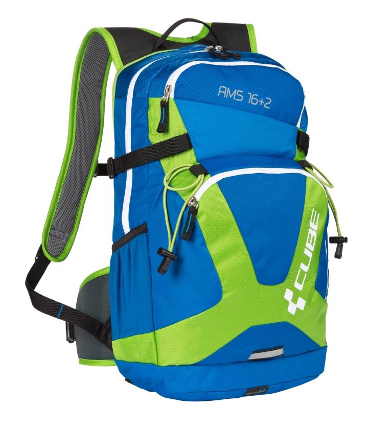 Backpack Cube AMS 16+2 (12079, Cube, blue/green)