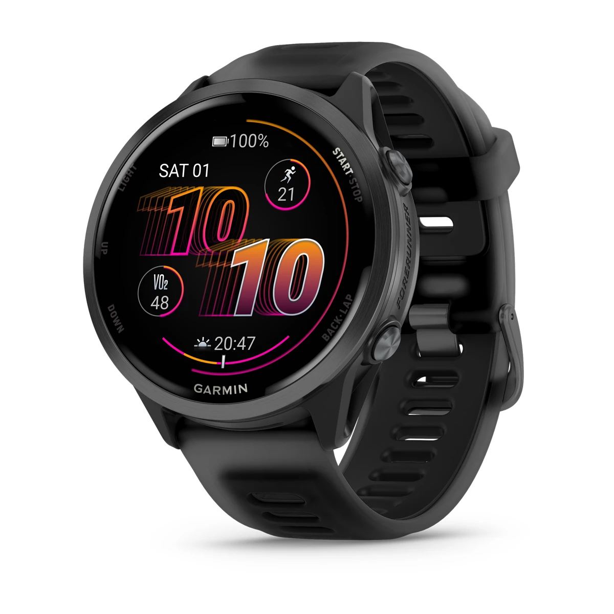 Running Watch Garmin Forerunner 570 (010-02971-00, black, 47 mm)