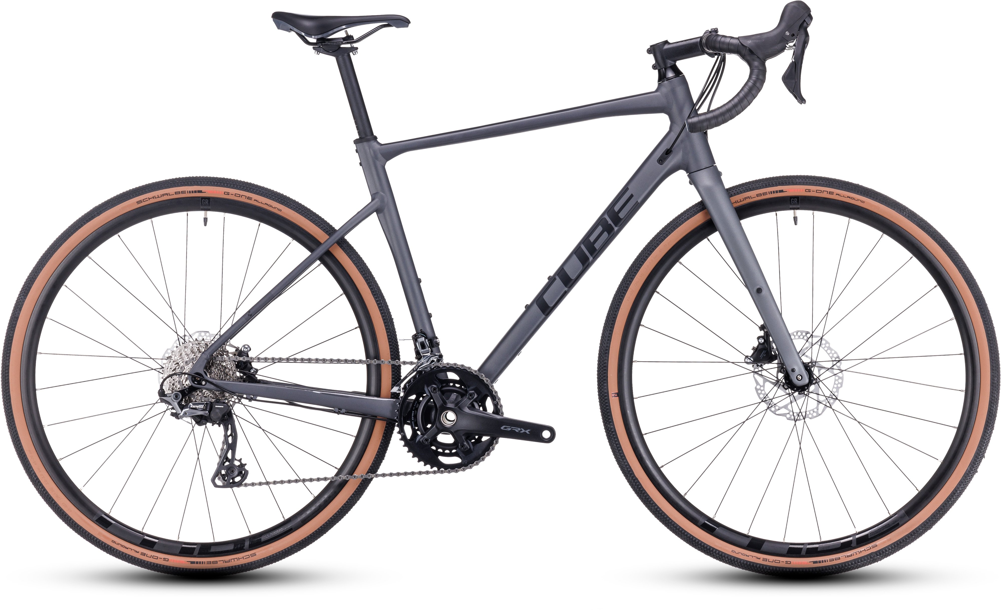 Velosiped Cube Nuroad Race (680200, grey/black, 56cm/M)