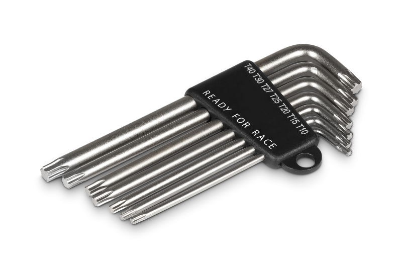 Torx Key Set RFR (40387, silver, T10/T15/T20/T25/T27/T30/T40)