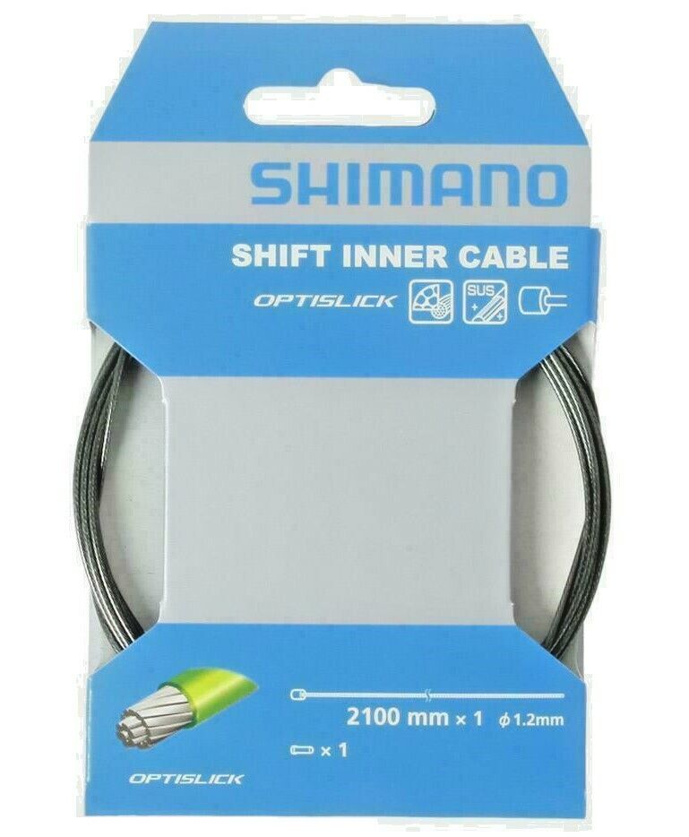 Shift Cable Shimano Optislick (Y60198100, silver, 2100 mm)