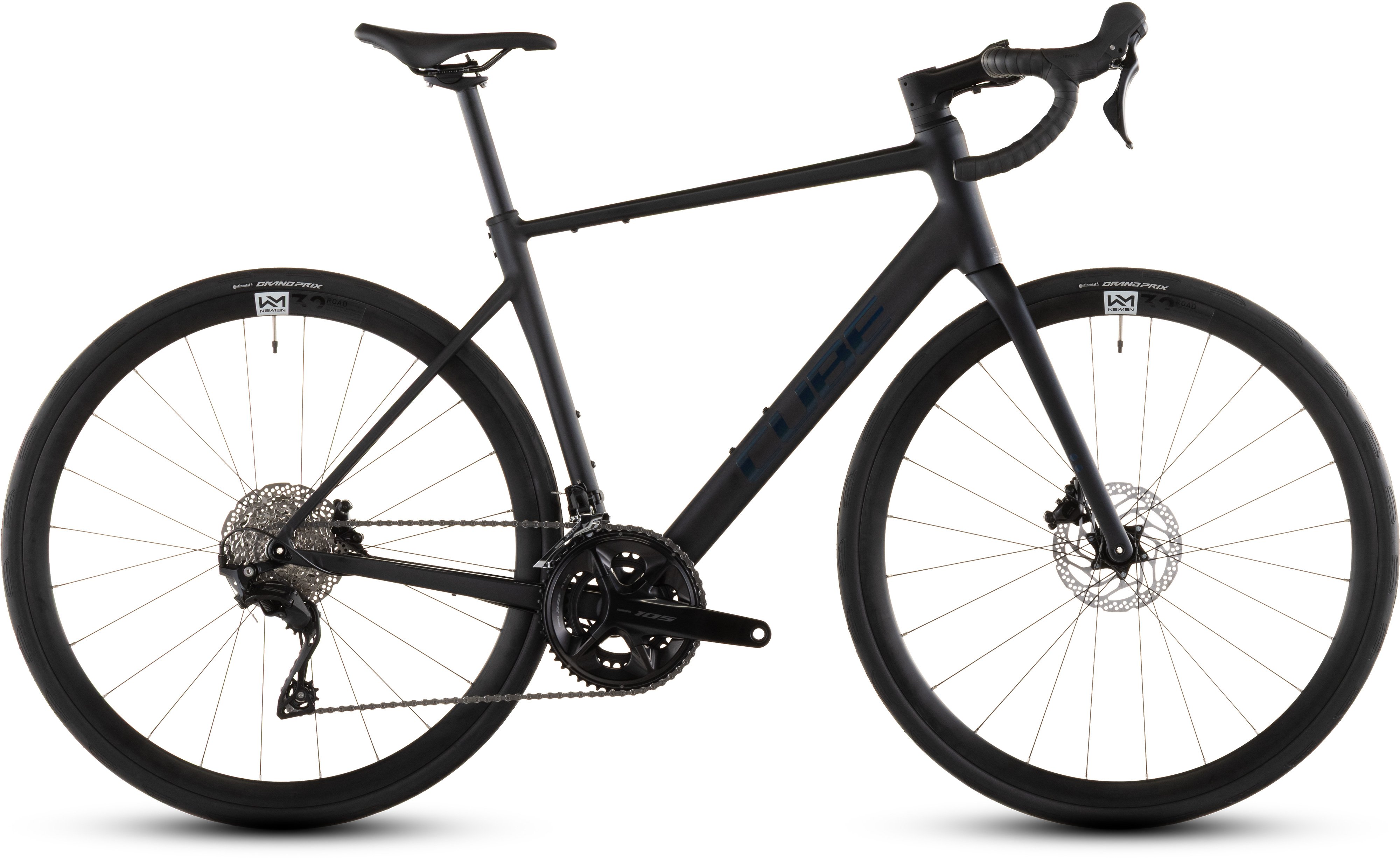 Velosiped Cube Attain SLX (125300, coal/prism, 62cm)