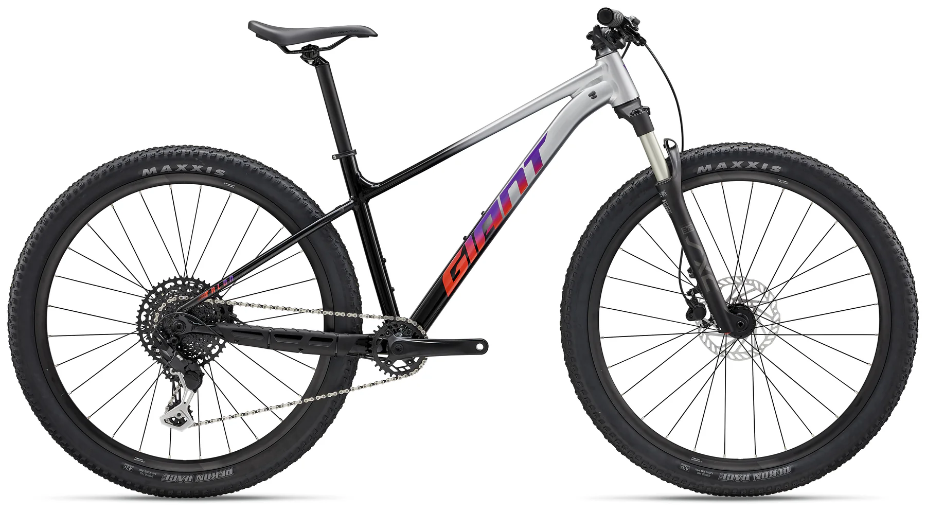 Velosiped Giant Talon 1 (1095017227, silver/black, L)