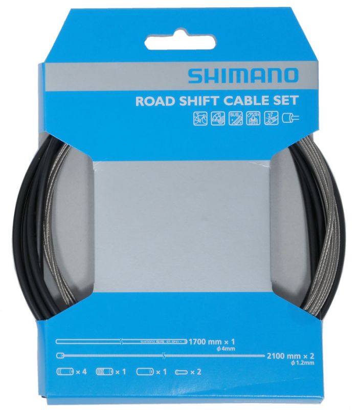 Road Shift Cable Set Shimano OT-SP41 (Y60098022, black)