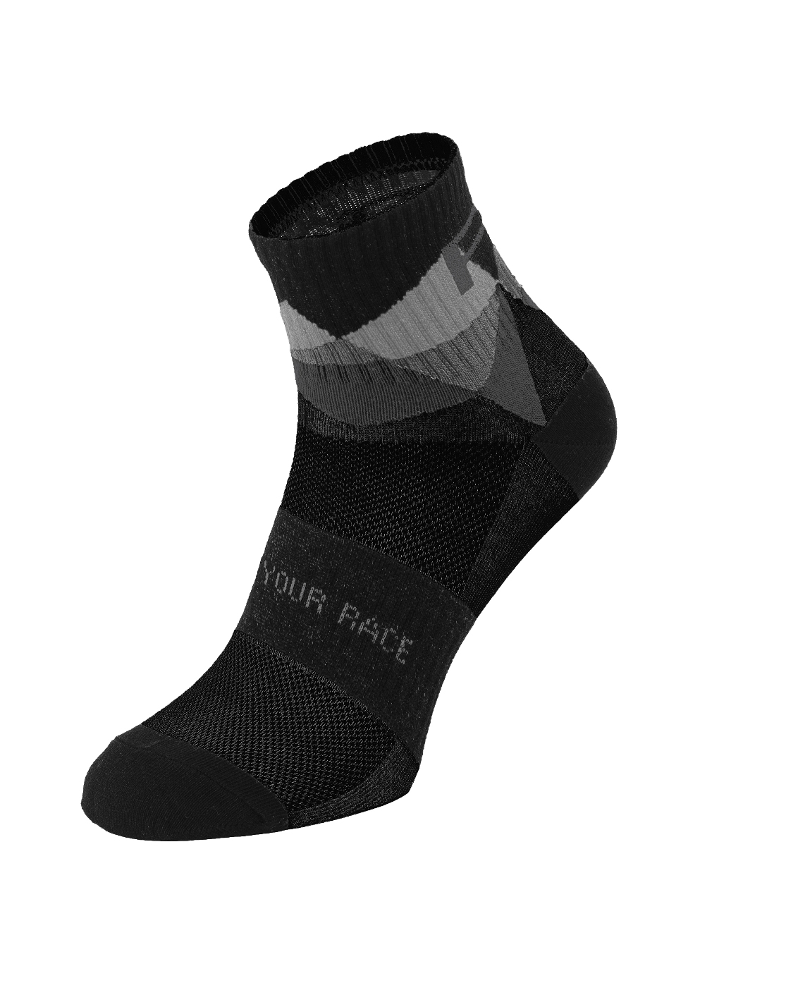 Socks R2 Moon (ATS26D, black, L)
