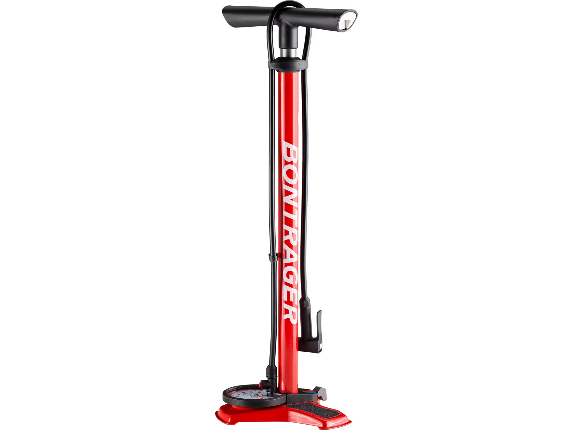 Floorpump Bontrager Dual Charger  (552590, red)
