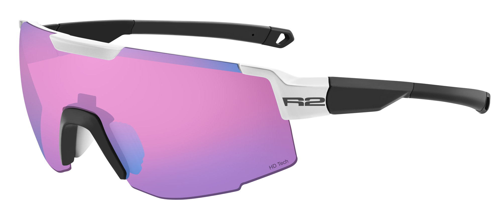 Sunglasses R2 Edge (AT101B, white/black)
