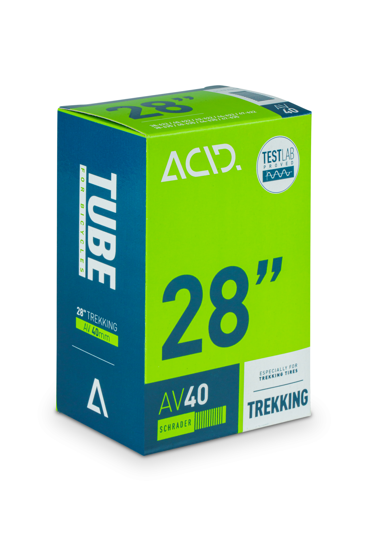 Tube Acid 28 Trekking AGV40MM (93575, black, 28")