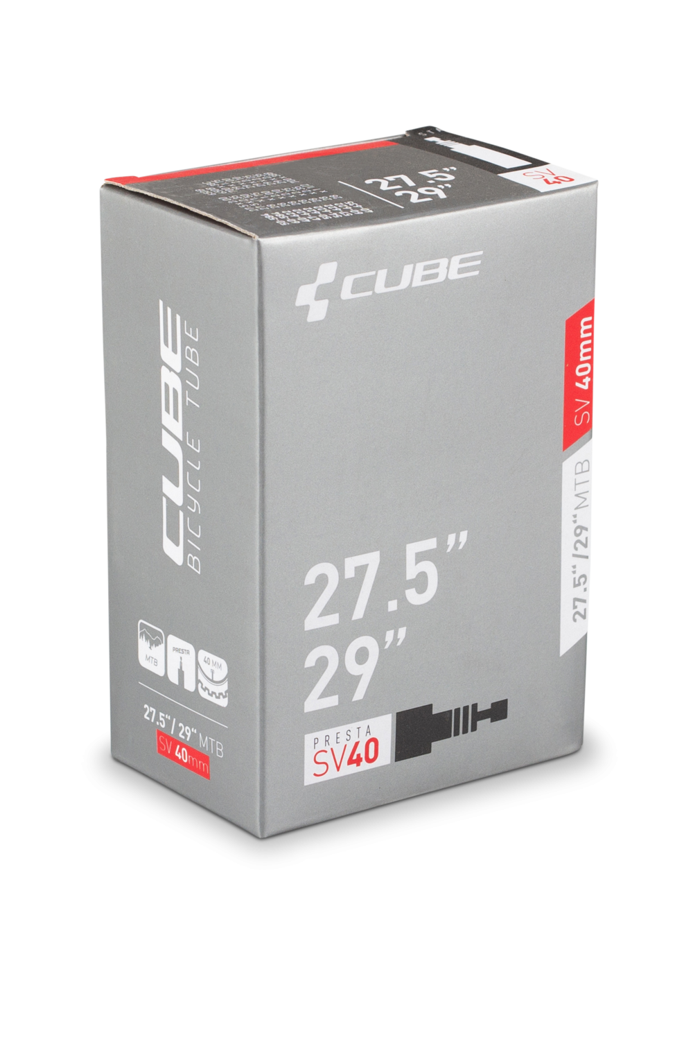 Tube Cube 27,5/ 29 MTB SV 40MM (13545, Cube, black, 27.5"/ 29")