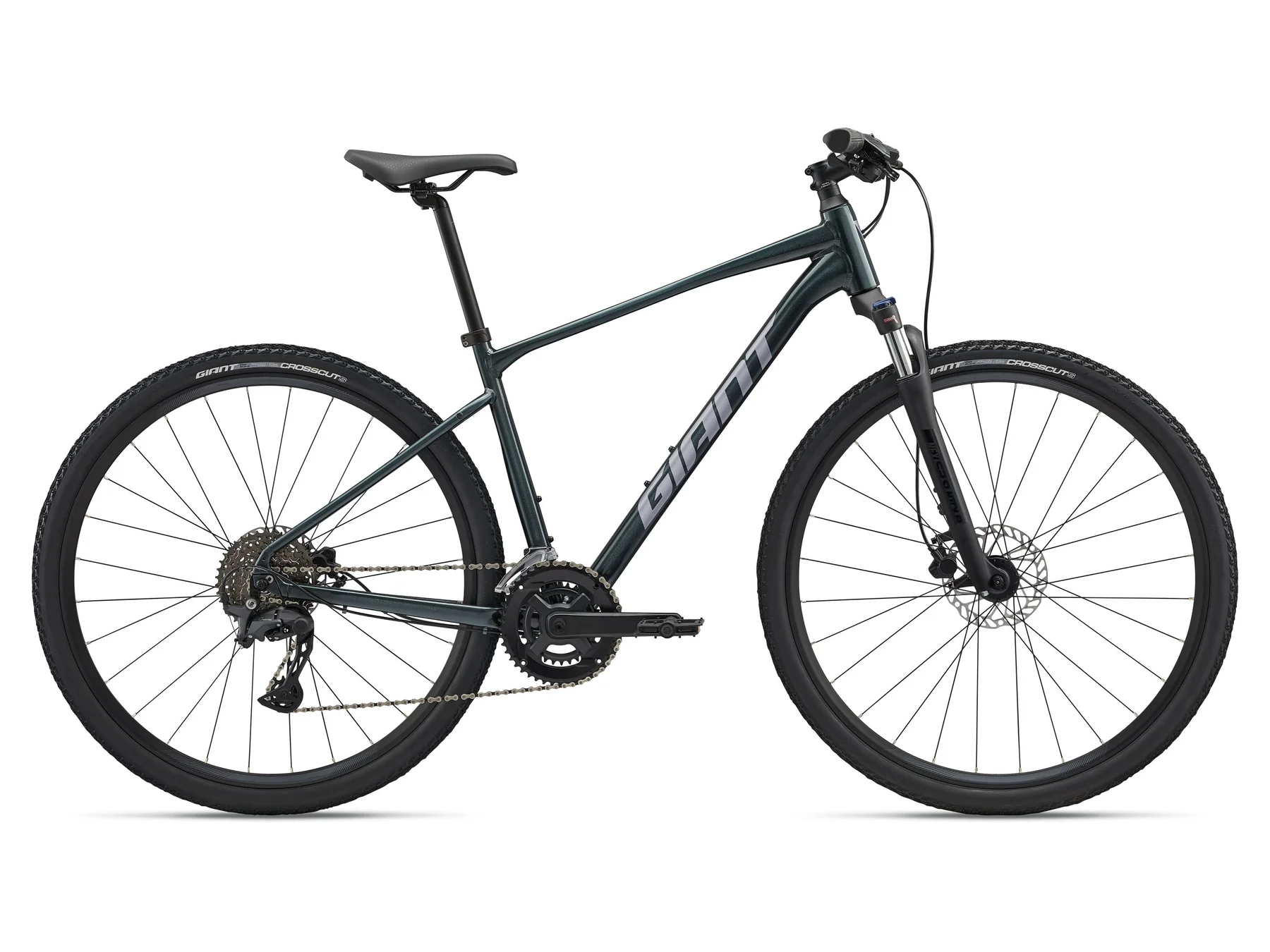 Velosiped Giant Roam 2 (1082009125, asphalt green, M)