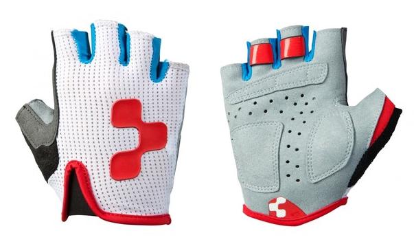 Gloves Cube Junior Race S/F (11927, Cube, white/blue, XXXS)