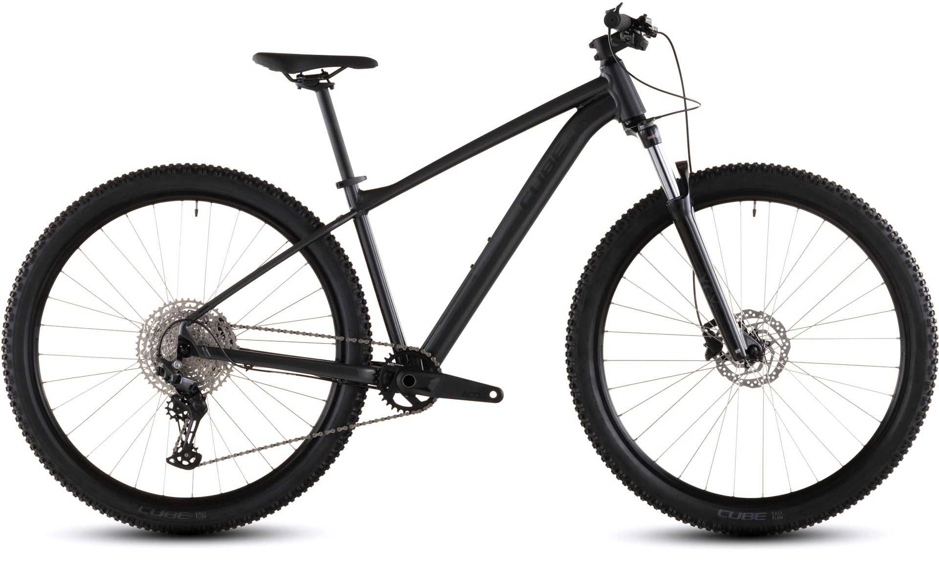 Velosiped Cube Aim SLX (141200, slateblack/black, L)