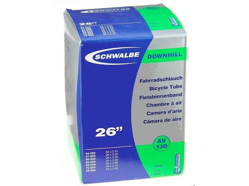 Tube Schwalbe AV13D 26" (13527, Schwalbe, black, 26*2.1-3)