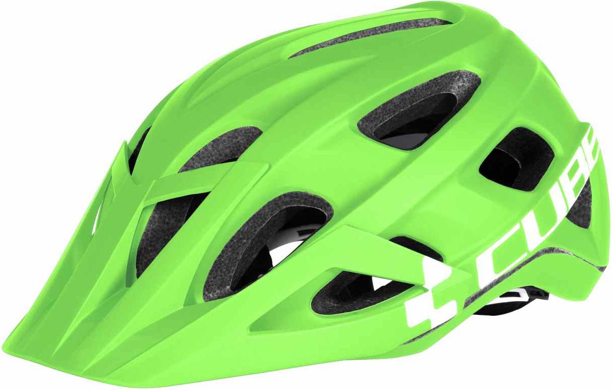 Helmet Cube AM Race (16049, Cube, green/white, L)