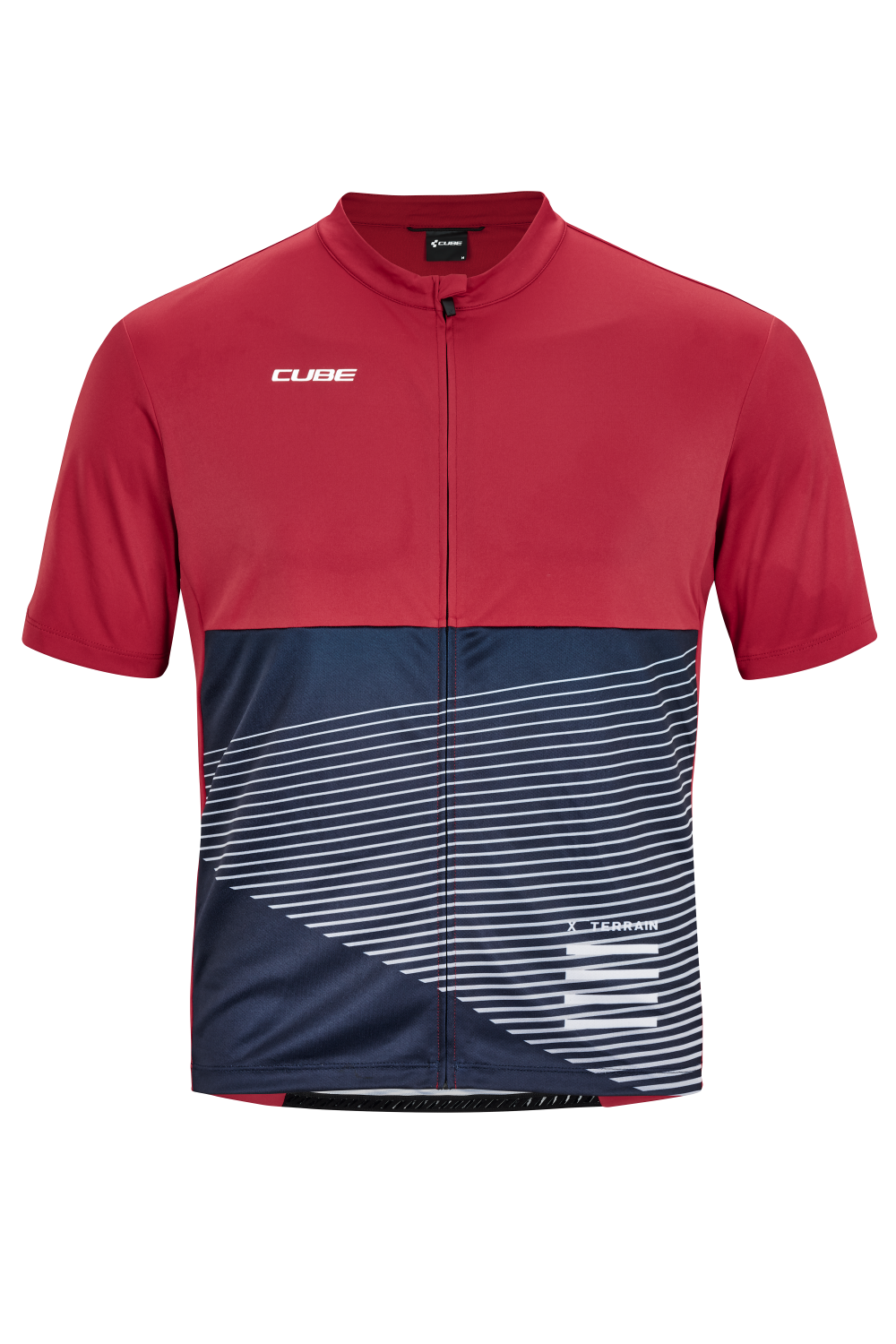 Jersey Cube ATX Full Zipp S/S (11470, Cube, red, M)
