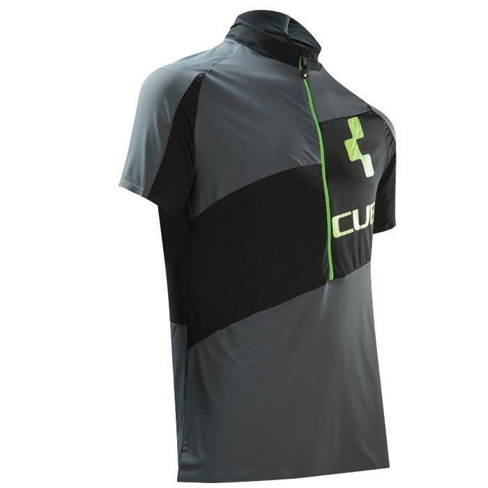 Jersey Cube AM S/S (11241, Cube, black/green, XL)