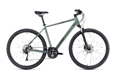 Velosiped Cube Nature EXC (745210, verde/black, M)