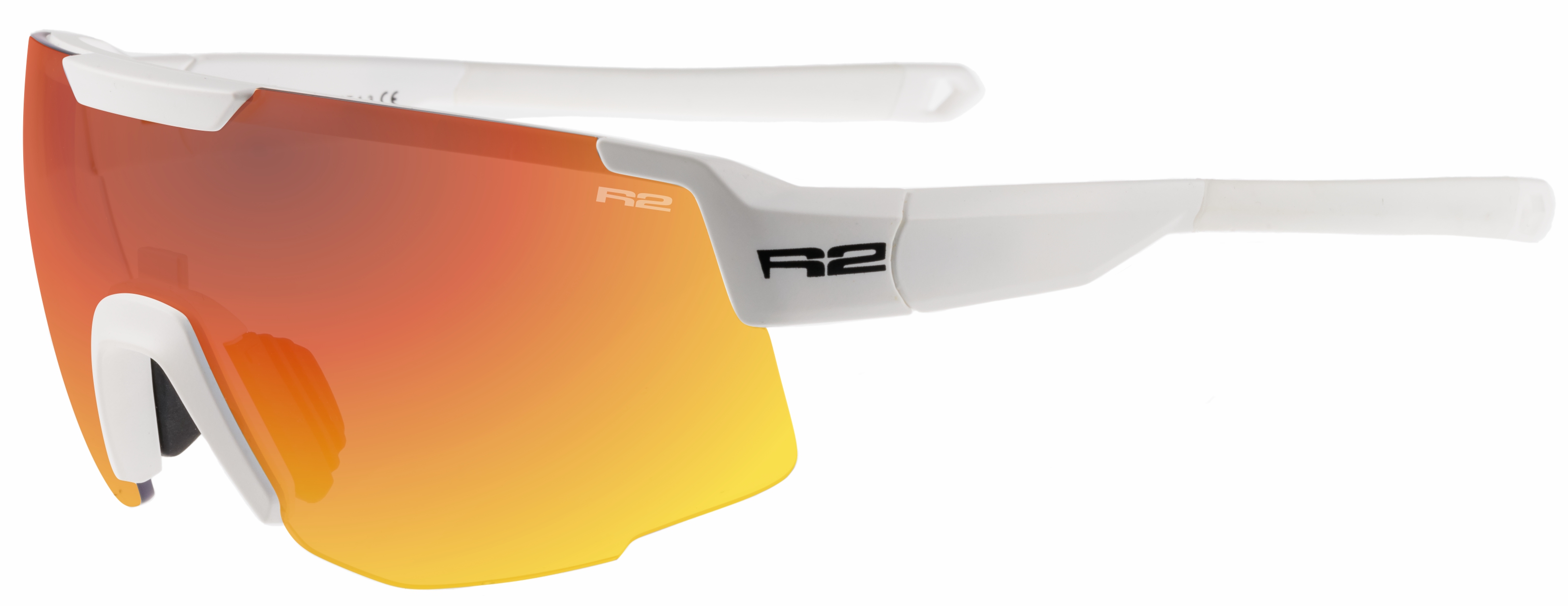 Sunglasses R2 Edge (AT101A, white/orange)